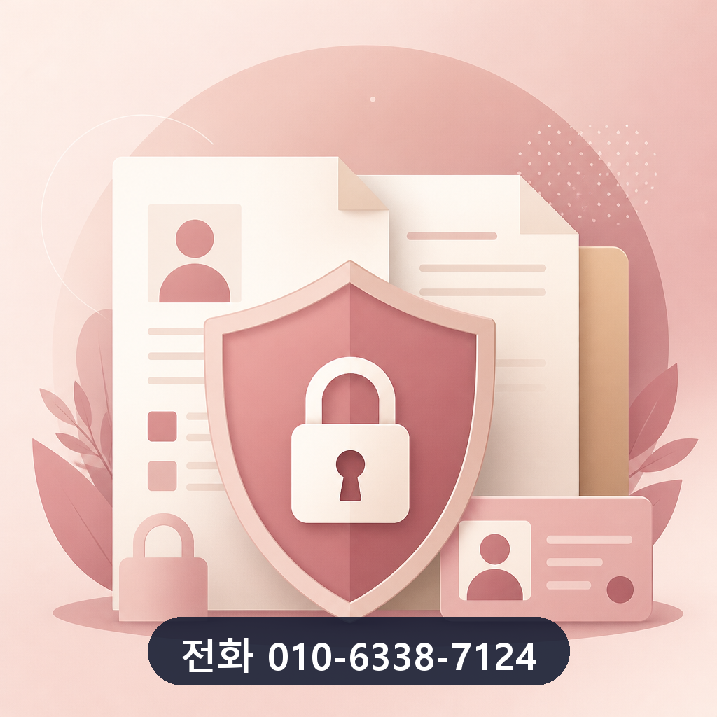 삼성카드 현금화 개인정보 보호 이미지